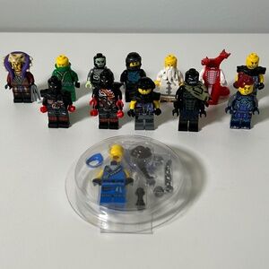 Lego Ninjago Mini Figures Set Of 13 (B9)
